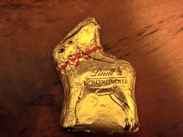 chocolate reindeer