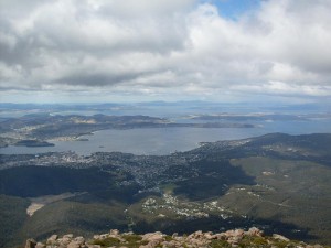 mount wellington hobart view