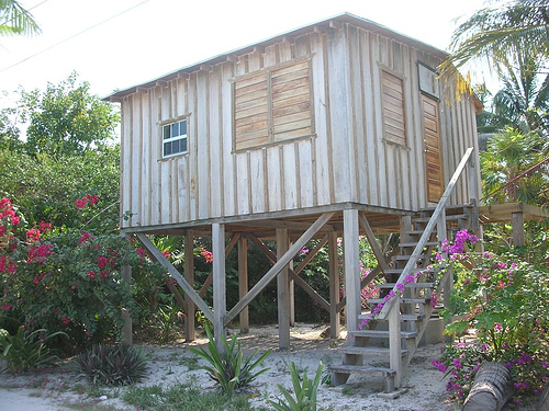 Cabana in Caye Caulker, Belize