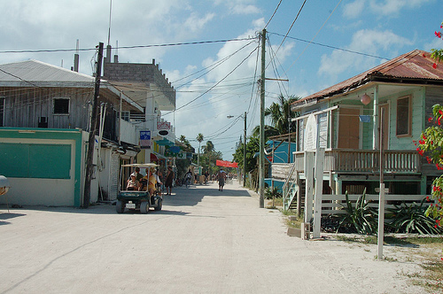 Caye Caulker town