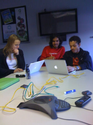This is what the Expedition 206 trio looked like as they answered my questions on Twitter!