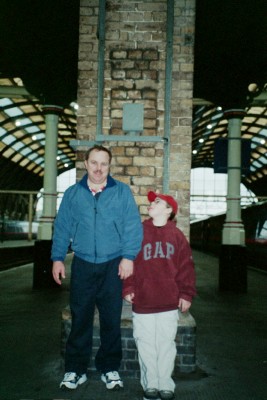 Harry Potter's Platform 9 and 3/4, London (Scarborough photo)