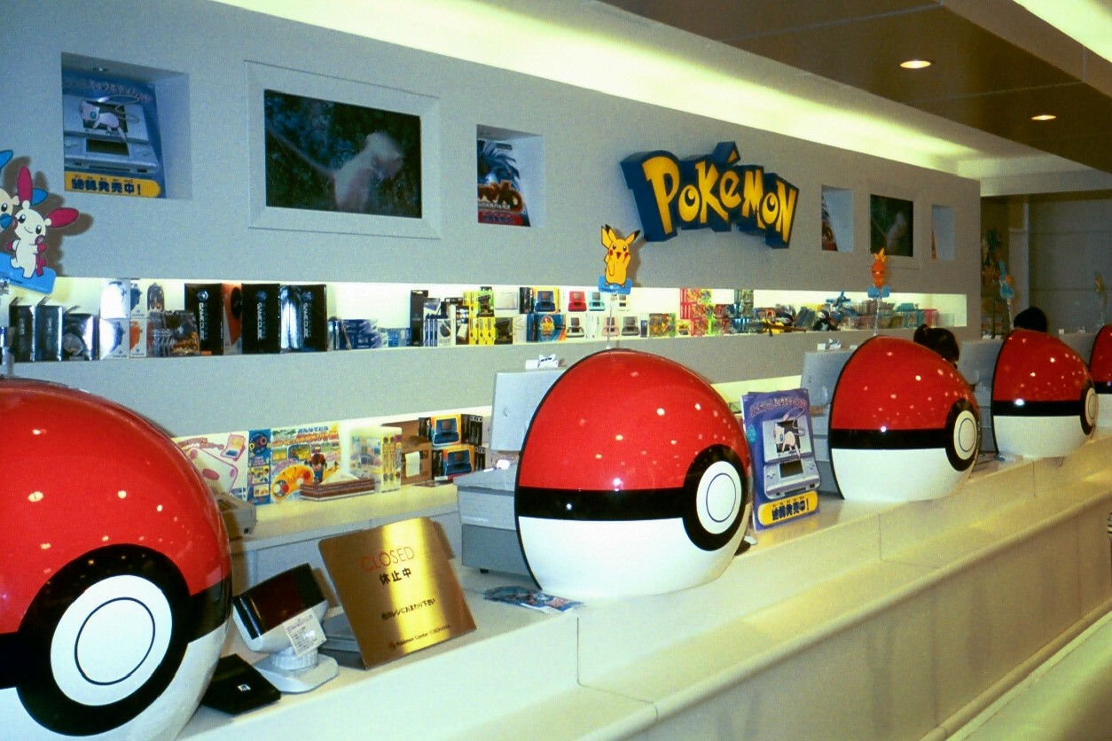 Pokemon Center shop Yokohama (Scarborough photo)