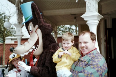 Autographs by the Big Bad Wolf, Disneyland Paris (Scarborough photo)