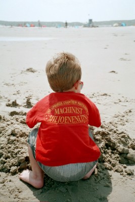 Building Castles in the Sky (OK, Maybe the Sand) Terschelling Island, the Netherlands (Scarborough photo)