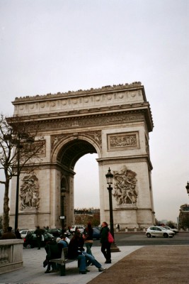 L'Arc de Triomphe, Paris (Scarborough photo)