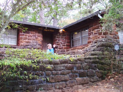 Bastrop State Park cabin area (Scarborough photo)