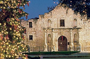 Holiday at the Alamo, courtesy of the San Antonio CVB