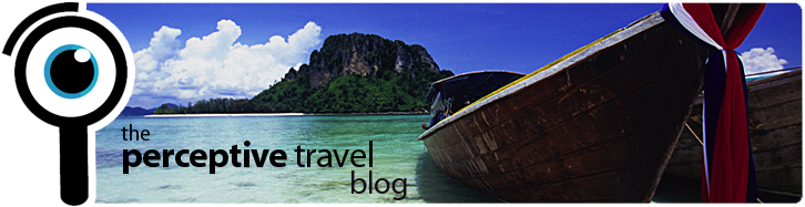 Perceptive Travel Blog header