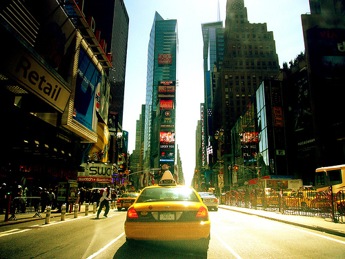 Times Square NYC (courtesy Kaysha at Flickr Creative Commons)