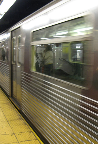 The A Train in motion (courtesy keithcarver at flickr CC)