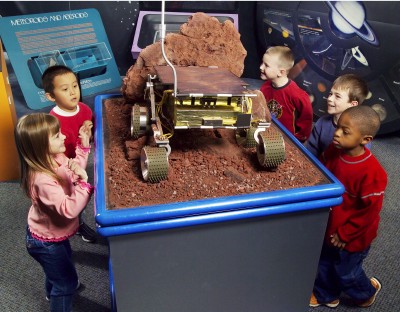 A model of the Mars Pathfinder rover at NASA’s Glenn Research Center (courtesy NASA Glenn)