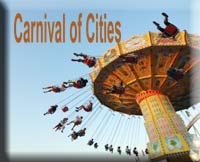 Carnival of Cities blog carnival logo