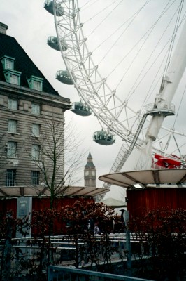 London Eye, looking from Bankside (Scarborough photo)