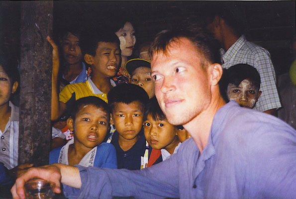 Rolf Potts in Burma’s Mergui Archipelago (courtesy Rolf Potts)