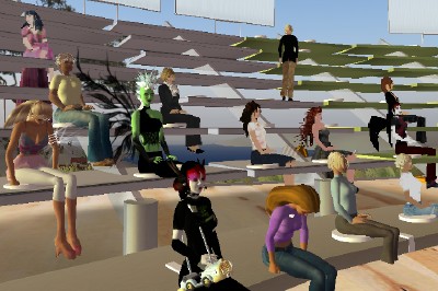 Behind every avatar listening to a speaker panel is a thinking, tech-savvy person (Scarborough photo)