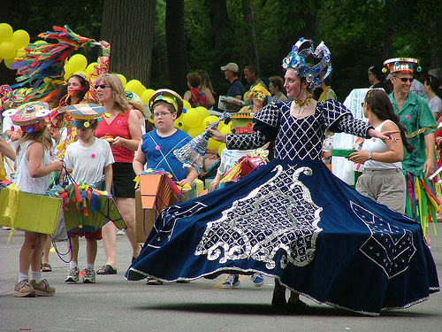 Parade the Circle citizen's event in Cleveland Ohio (courtesy Kind of Bruin at Flickr CC)