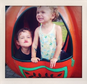 Fun in a pumpkin at New Hampshire's Story Land (courtesy mriggen at Flickr CC)
