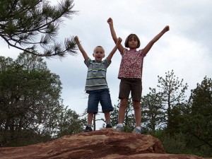 Garden of the Gods, Colorado, conquered! (courtesy Sarah Page)
