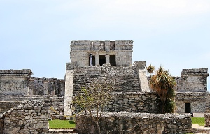 Cancun Mayan vestige