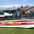 Try a trip round the bay in a kayak